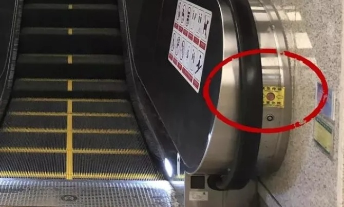 收藏！自動扶梯的內部結構視頻請查收！乘坐扶梯請看好扶穩！(圖1)
